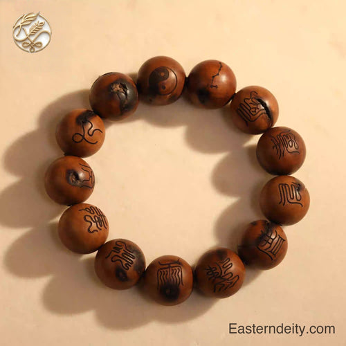 Aged Jujube Wood Bracelet