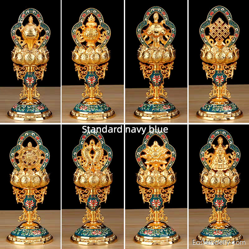 Himalayan Auspicious Eight Treasures Set