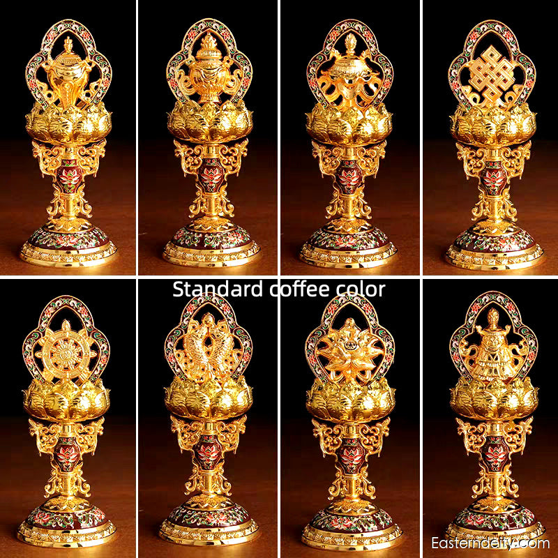 Himalayan Auspicious Eight Treasures Set