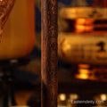 Eastern Thunder-Struck Wood Ritual Staff – Hand-Carved Exorcism Rod