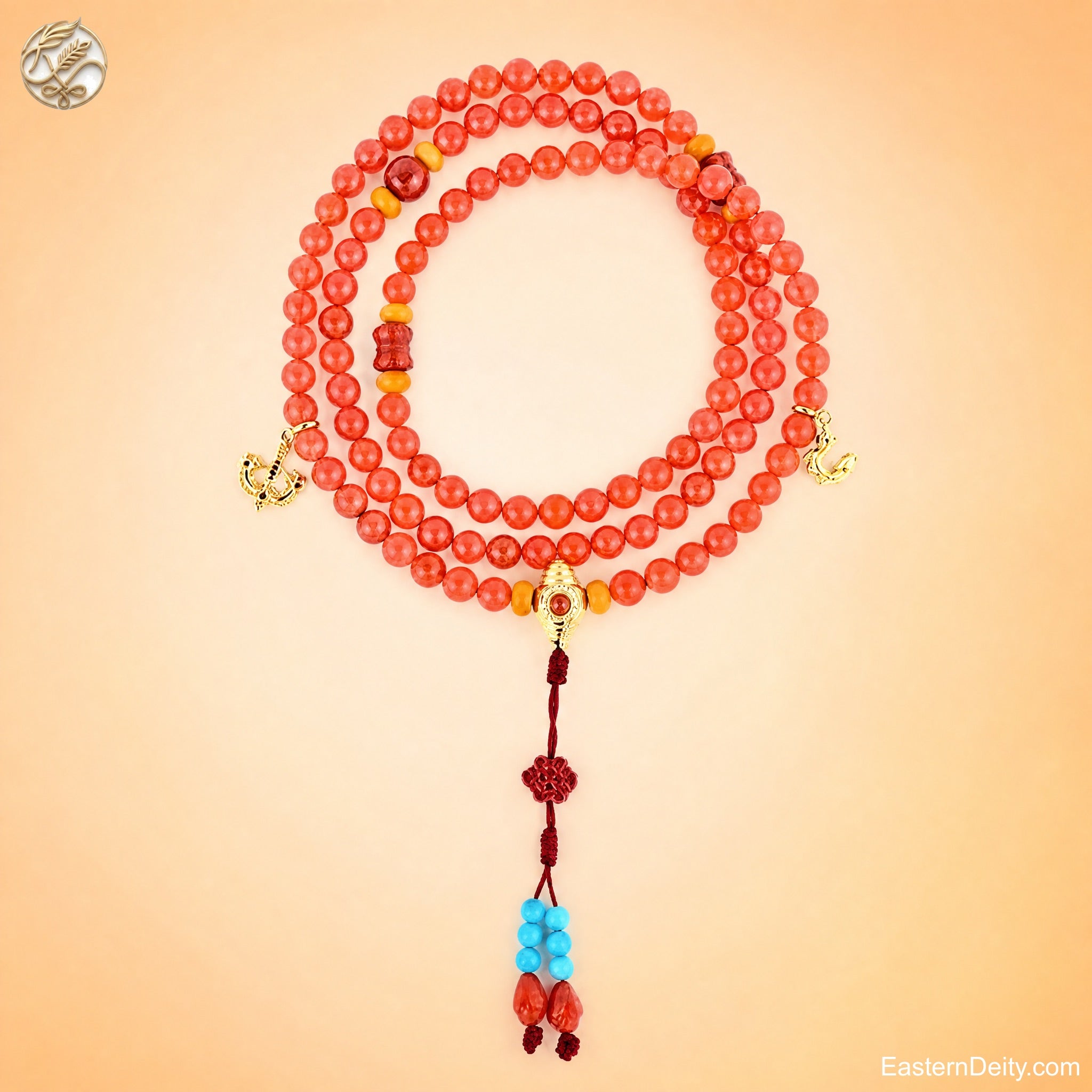 108 Carnelian Bracelet