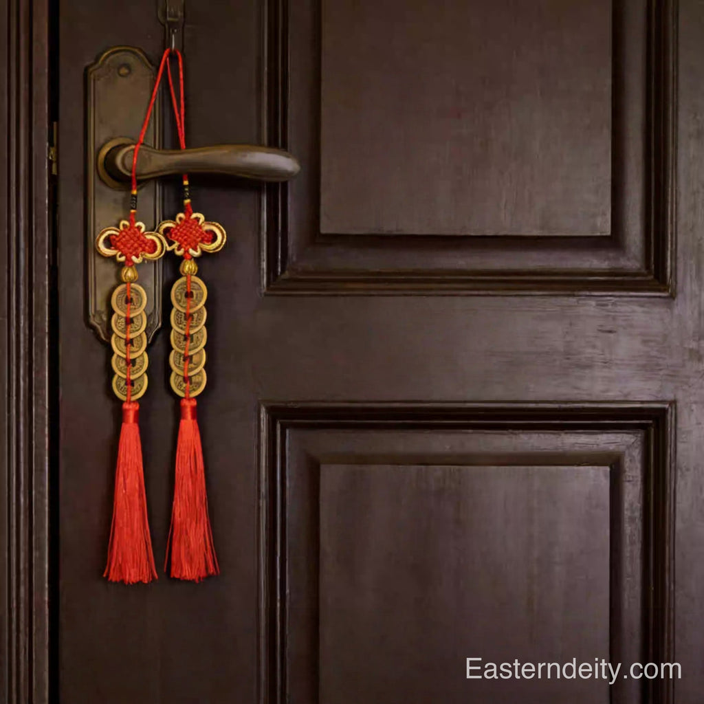 Five Emperor Coins – Solid Brass Authentic Feng Shui Charm