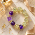 Artisan Gemstone Bracelet — Hand-Strung Natural Crystal Beads