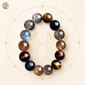 ♊ Gemini Greek Zodiac Crystal Bracelet — The Divine Twins
