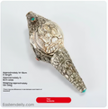 Himalayan Sacred Deity Visage Conch Shell — Decorative Collectible