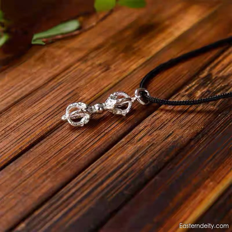 Vajra / Cross Vajra — 925 Sterling Silver