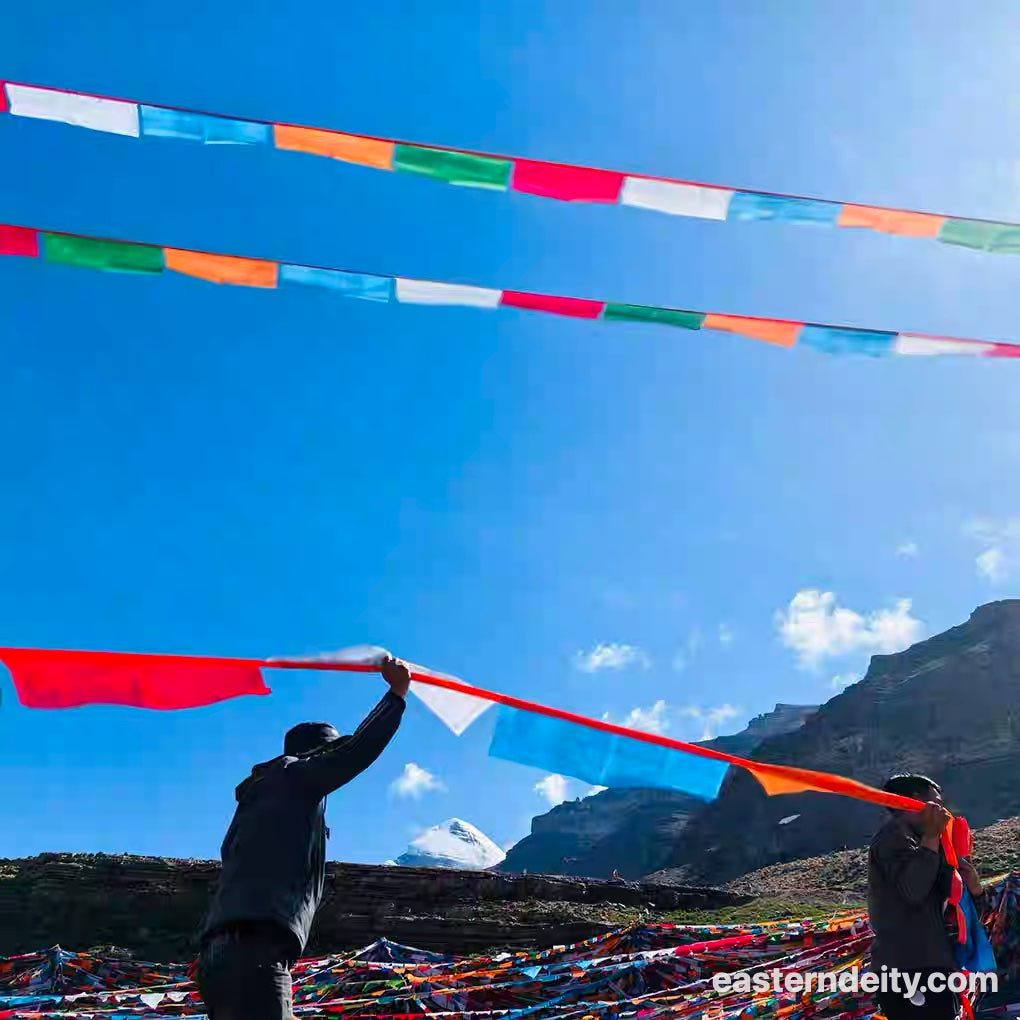 Tibetan Prayer Flags — Lungta Wind Horse Flags
