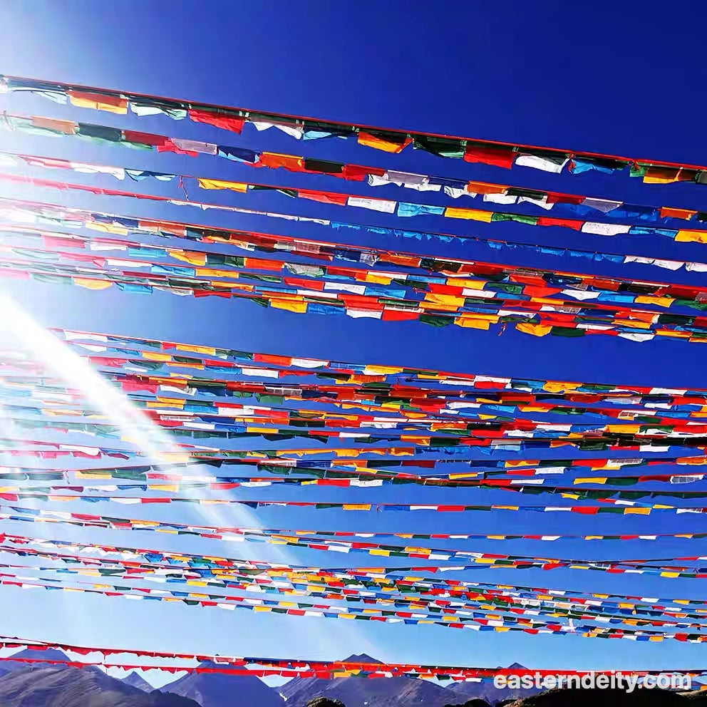 Tibetan Prayer Flags — Lungta Wind Horse Flags