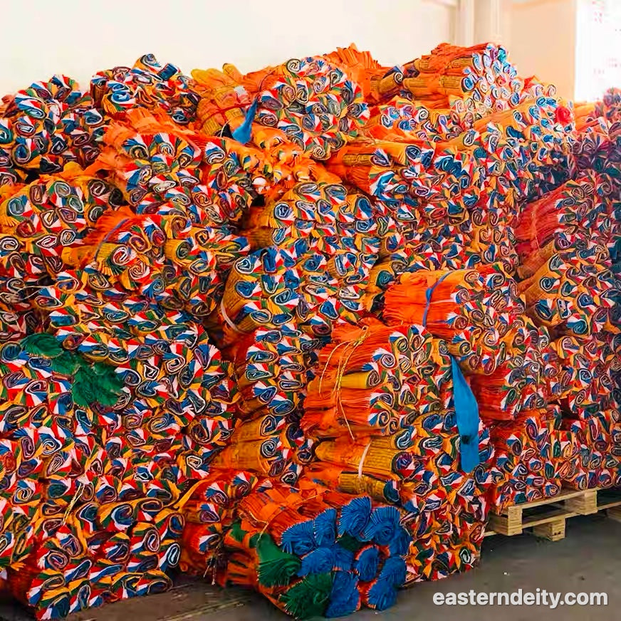 Tibetan Prayer Flags — Lungta Wind Horse Flags
