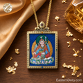 Hand-Painted Highland Pigment Artisan Pendant